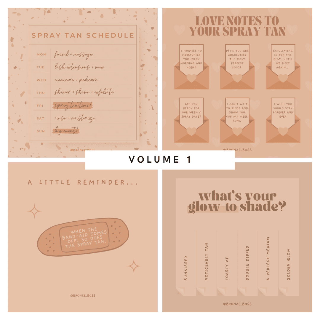 Instagram Post Templates | BRONZE BOSS LLC