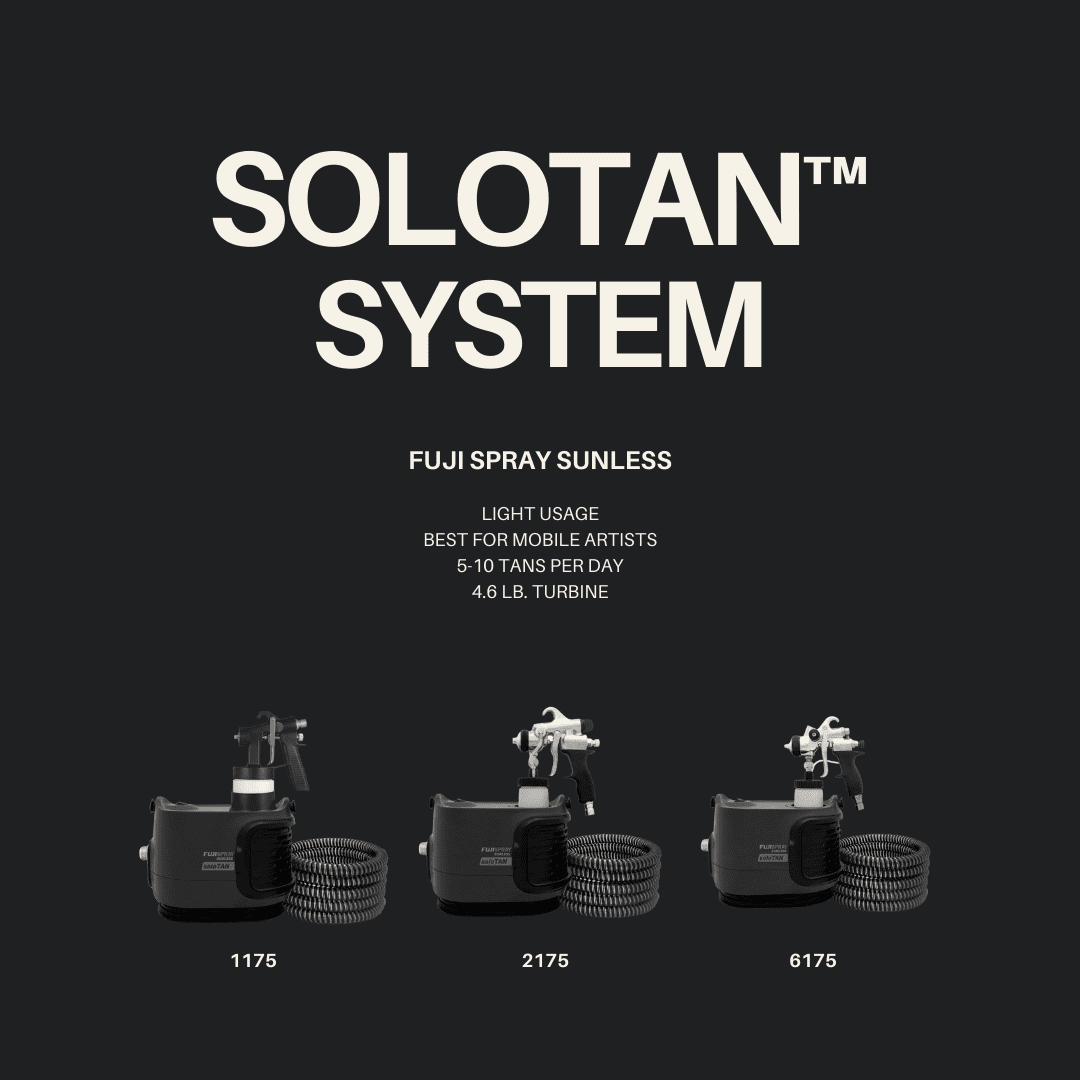 Fuji Spray Sunless 6175 soloTAN™ System | BRONZE BOSS LLC