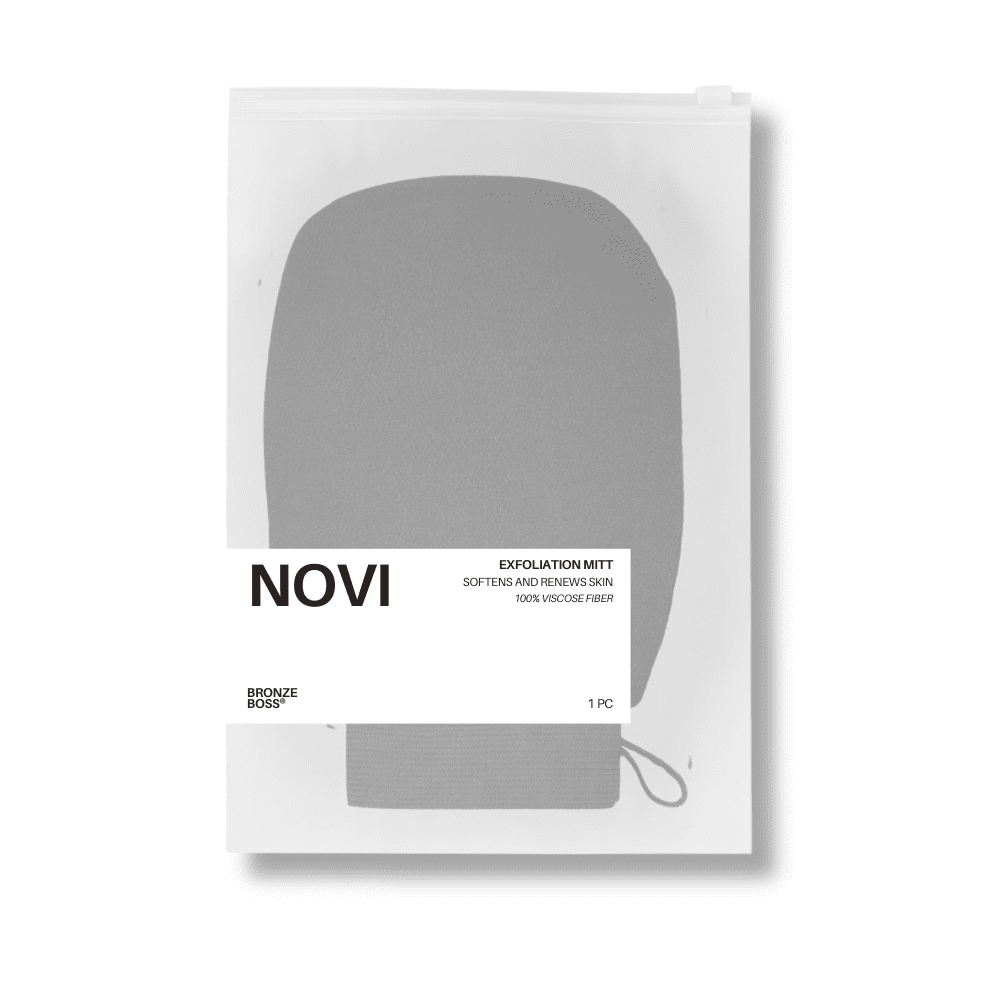 Novi (Plant-Based Exfoliation Mitt) | BRONZE BOSS LLC