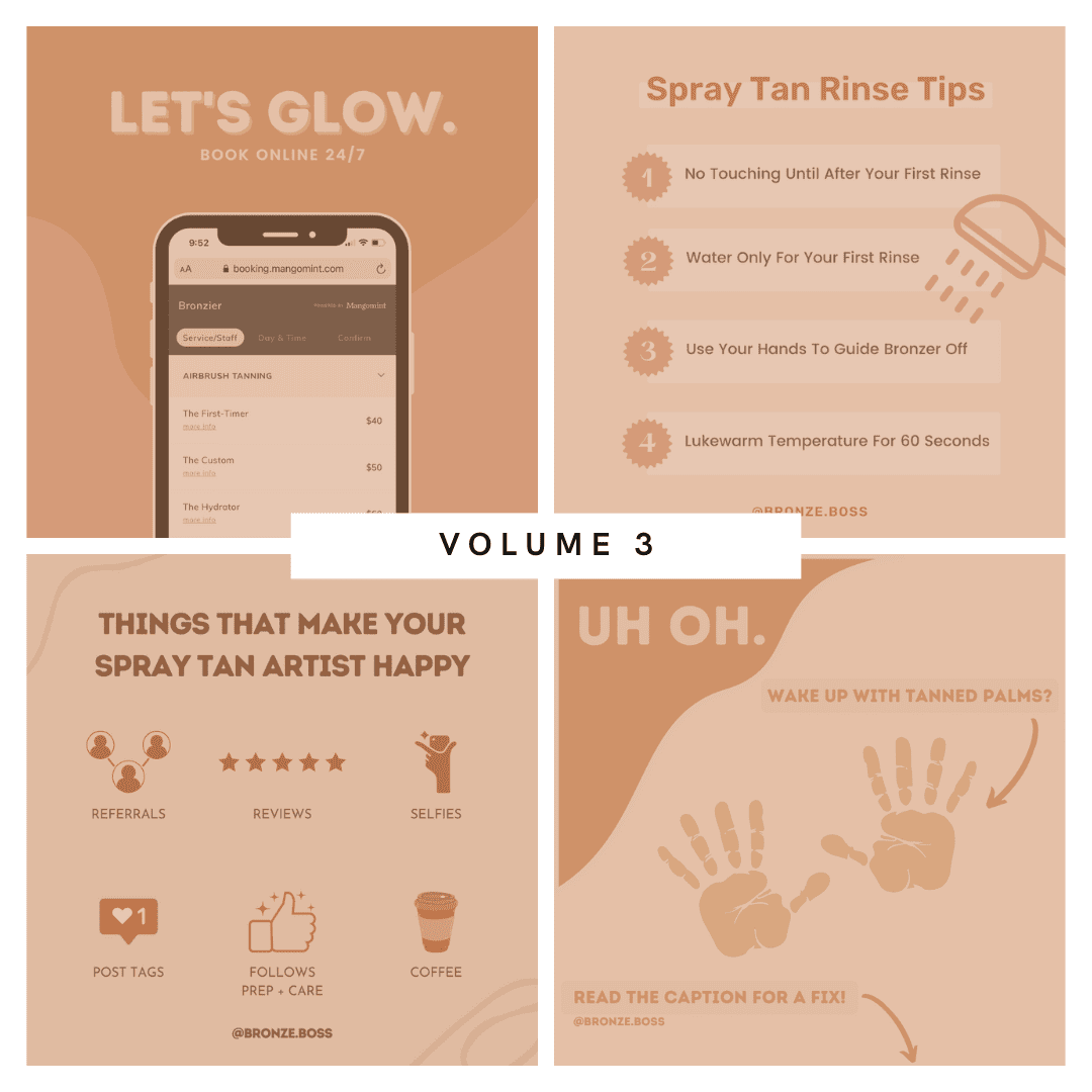 Instagram Post Templates | BRONZE BOSS LLC