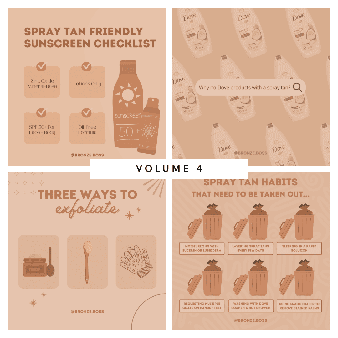 Instagram Post Templates | BRONZE BOSS LLC