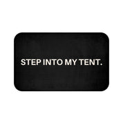 Spray Tan Artist Tent Mat | Bronze Boss | Airbrush Tanning Accessories | Mobile Airbrush Tanning | Overspray Anti-Slip | Custom Bath Mat | BRONZE BOSS LLC