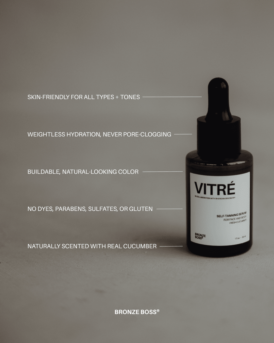 Vitré (Self-Tanning Serum) | BRONZE BOSS LLC
