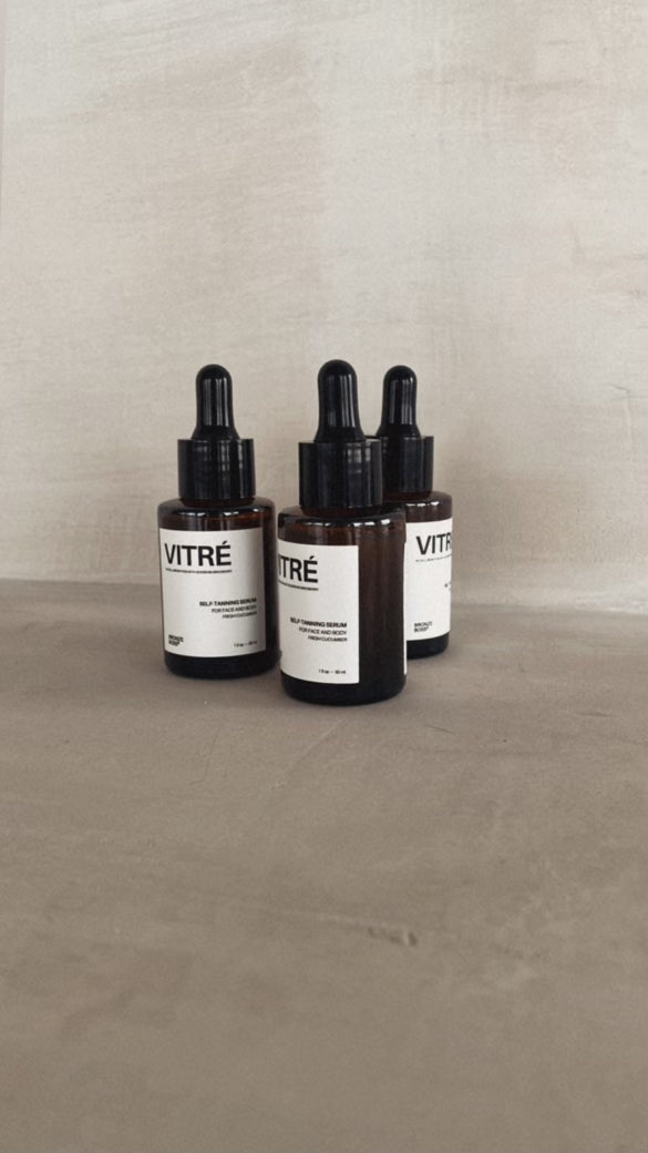 Vitre Self-Tanning Serum Products Face and Body