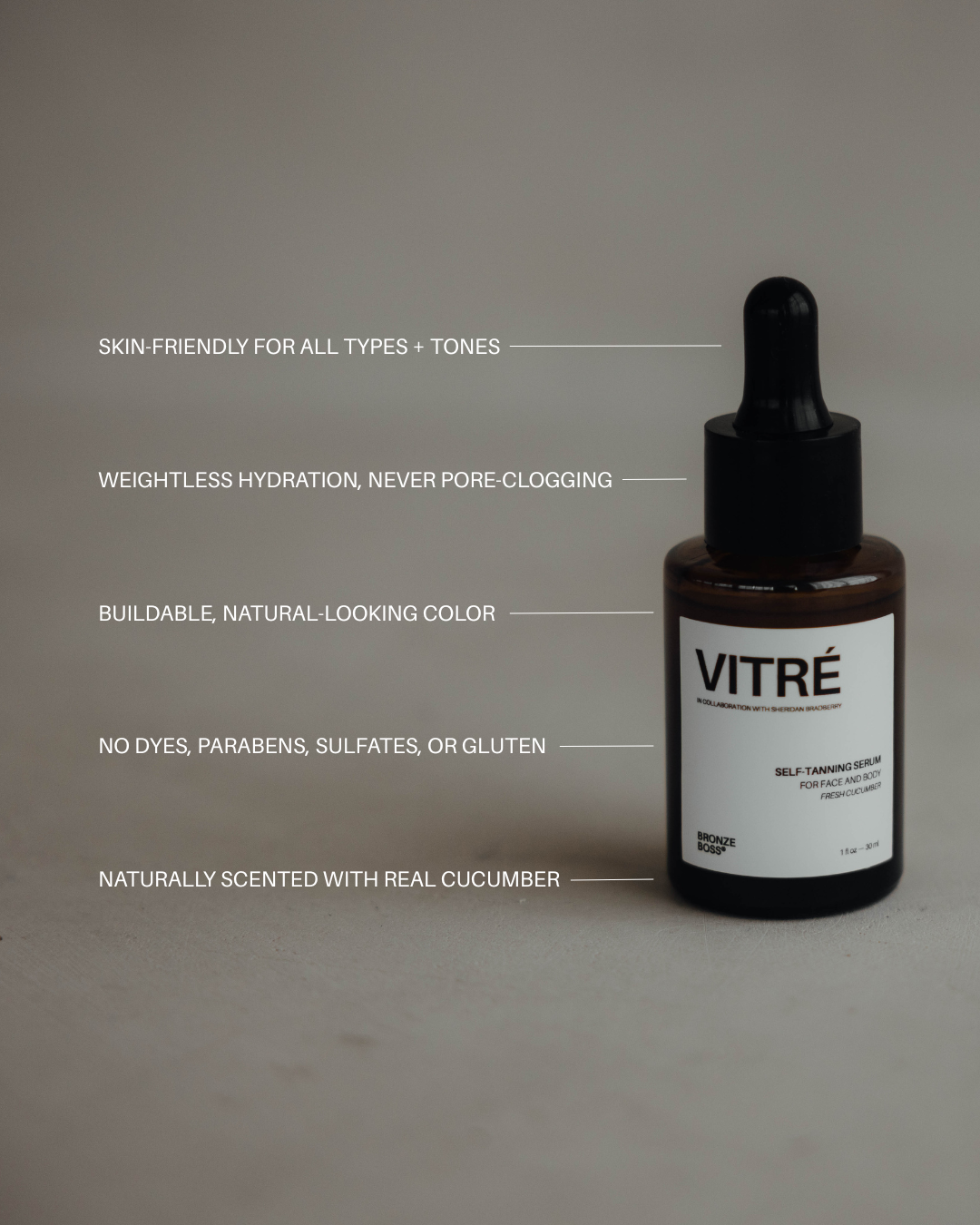 Vitre Tanning Serum Skincare Benefits