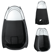 Black Pop-Up Spray Tan Tent | BRONZE BOSS LLC