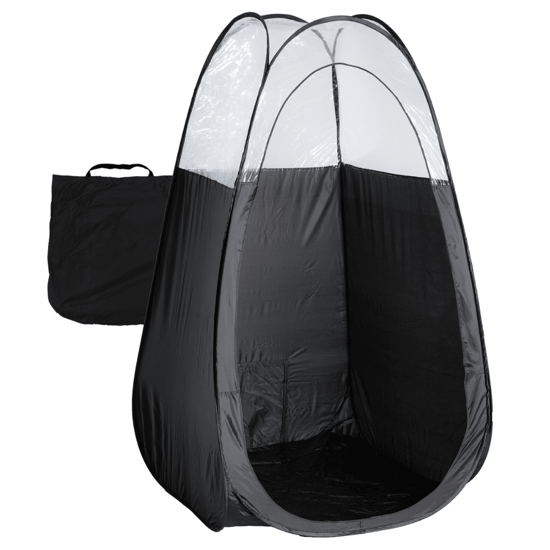 Black Pop-Up Spray Tan Tent | BRONZE BOSS LLC