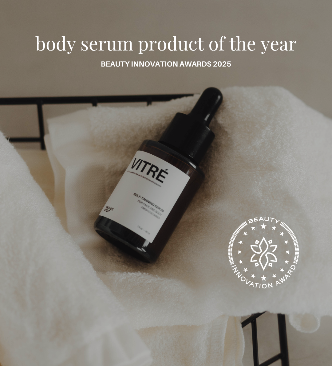 Vitrè Wins 2025 Body Serum of the Year