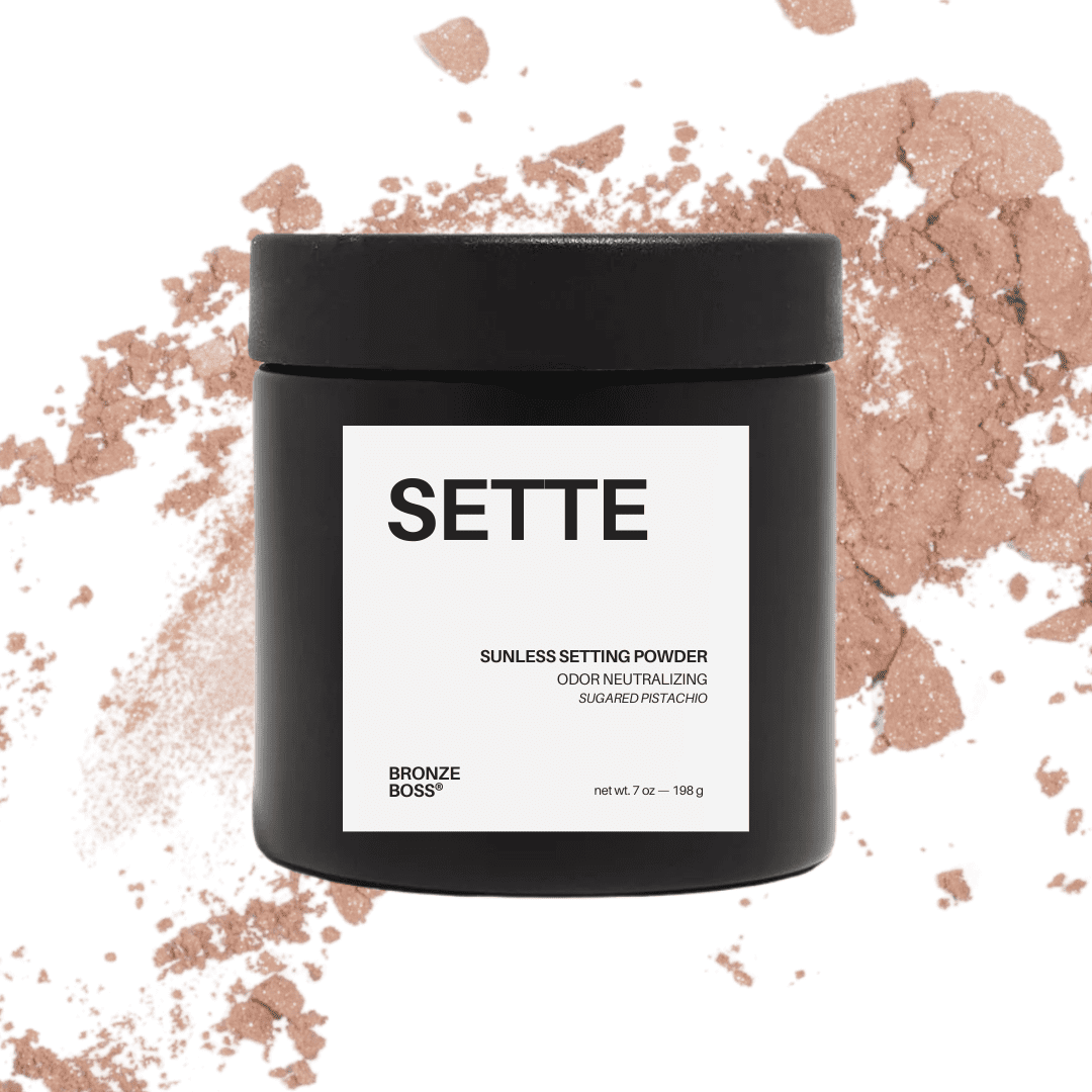 Sette (Sunless Setting Powder) | BRONZE BOSS LLC