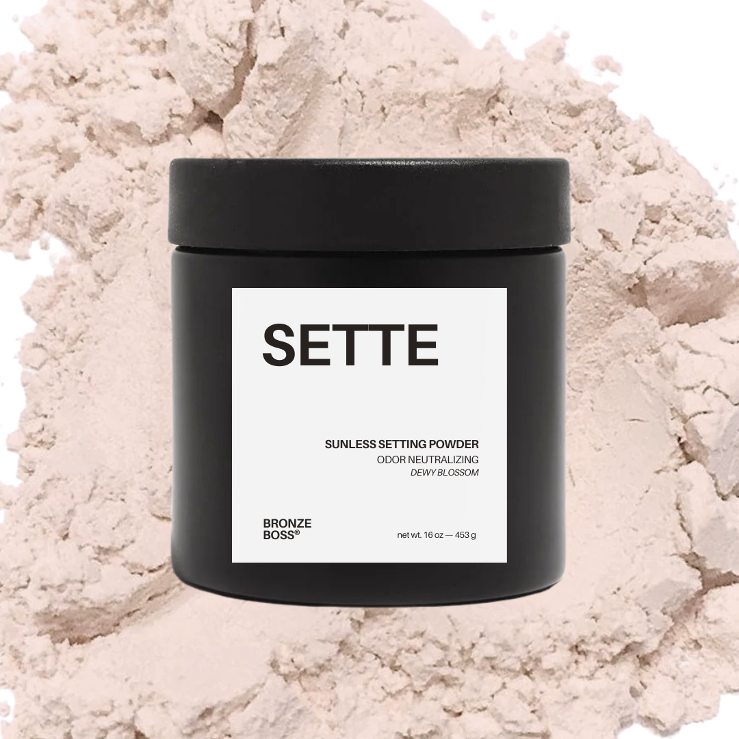 Sette (Sunless Setting Powder) | BRONZE BOSS LLC