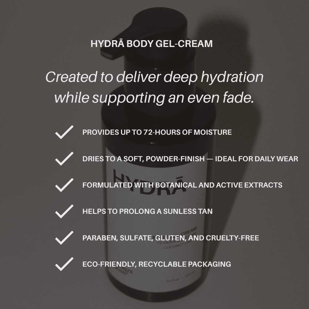 Hydrā (Body Gel-Cream) | BRONZE BOSS LLC