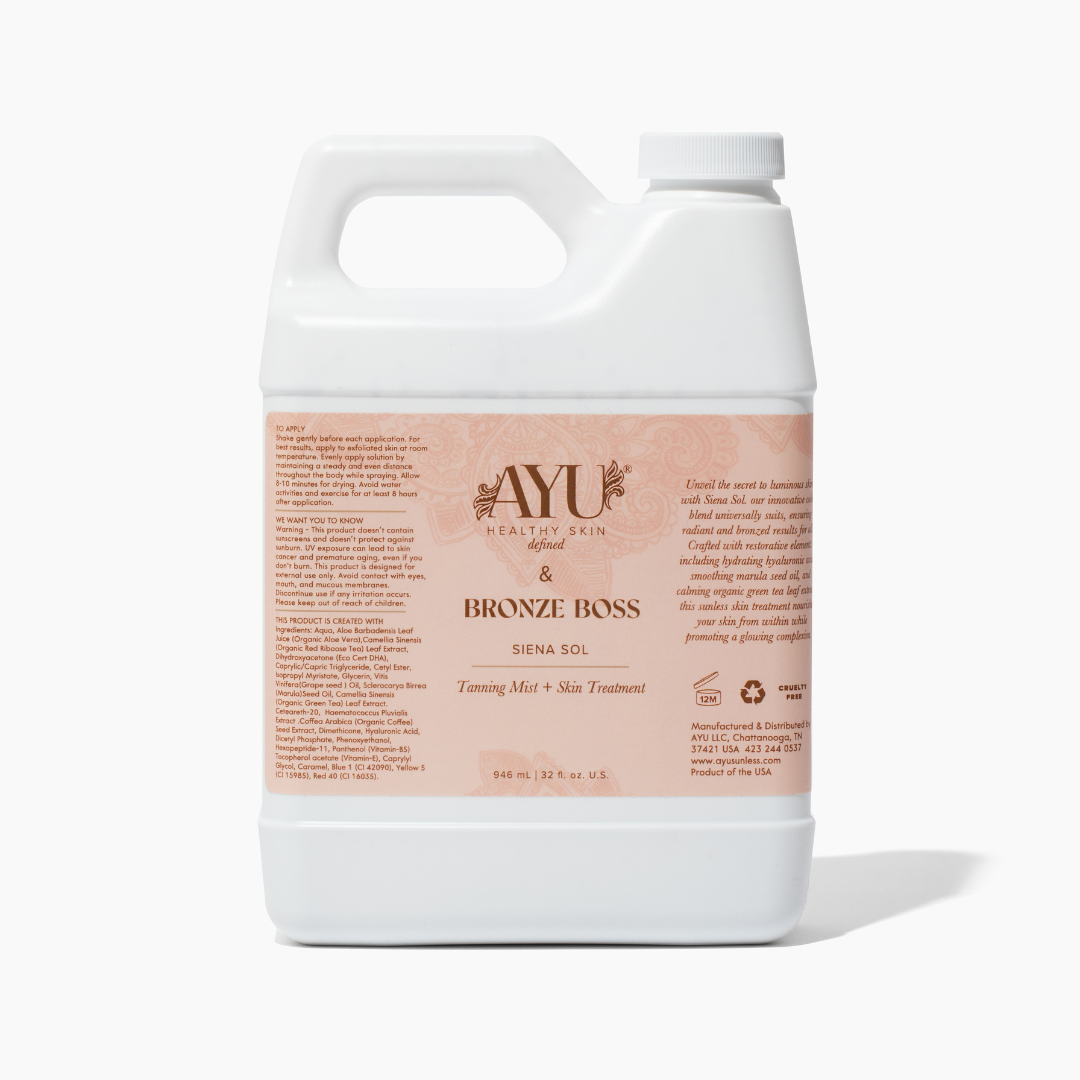 Bronze Boss AYU Sunless Siena Sol Spray Tan Solution