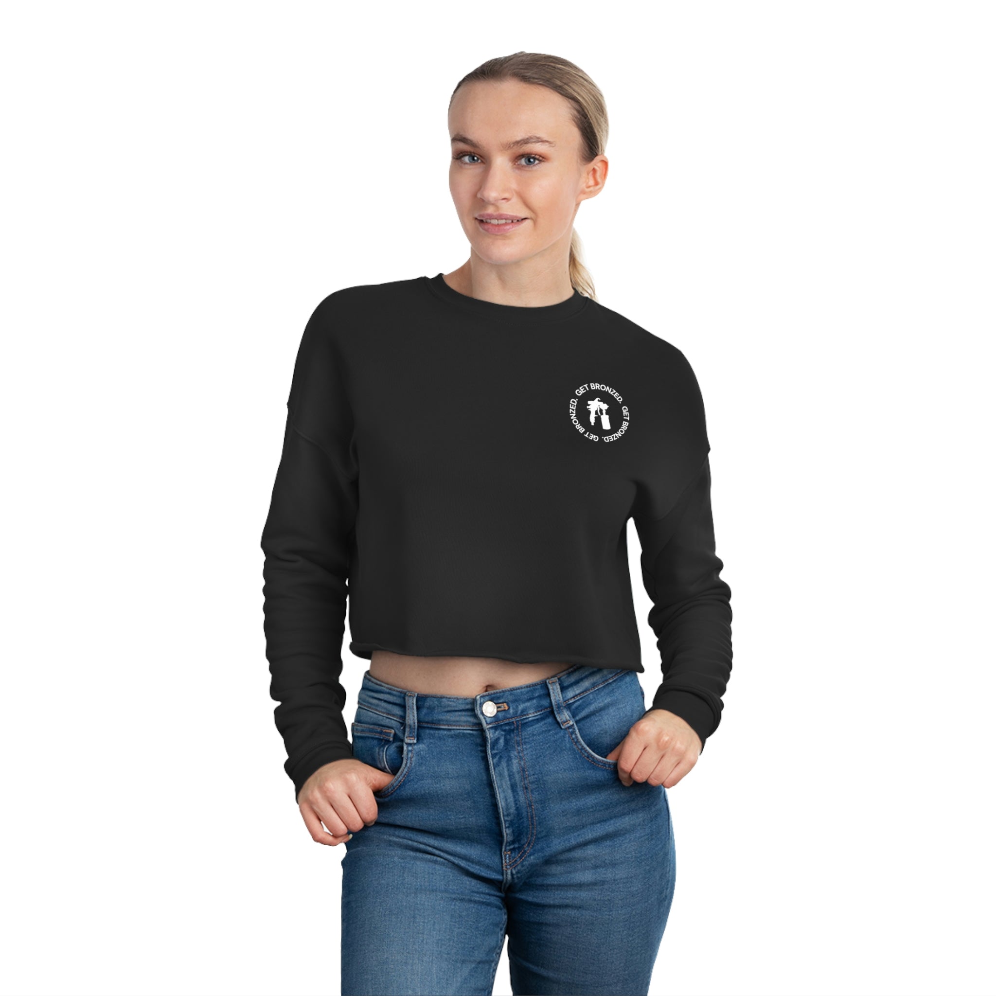Crop Sweatshirt | Get Bronzed