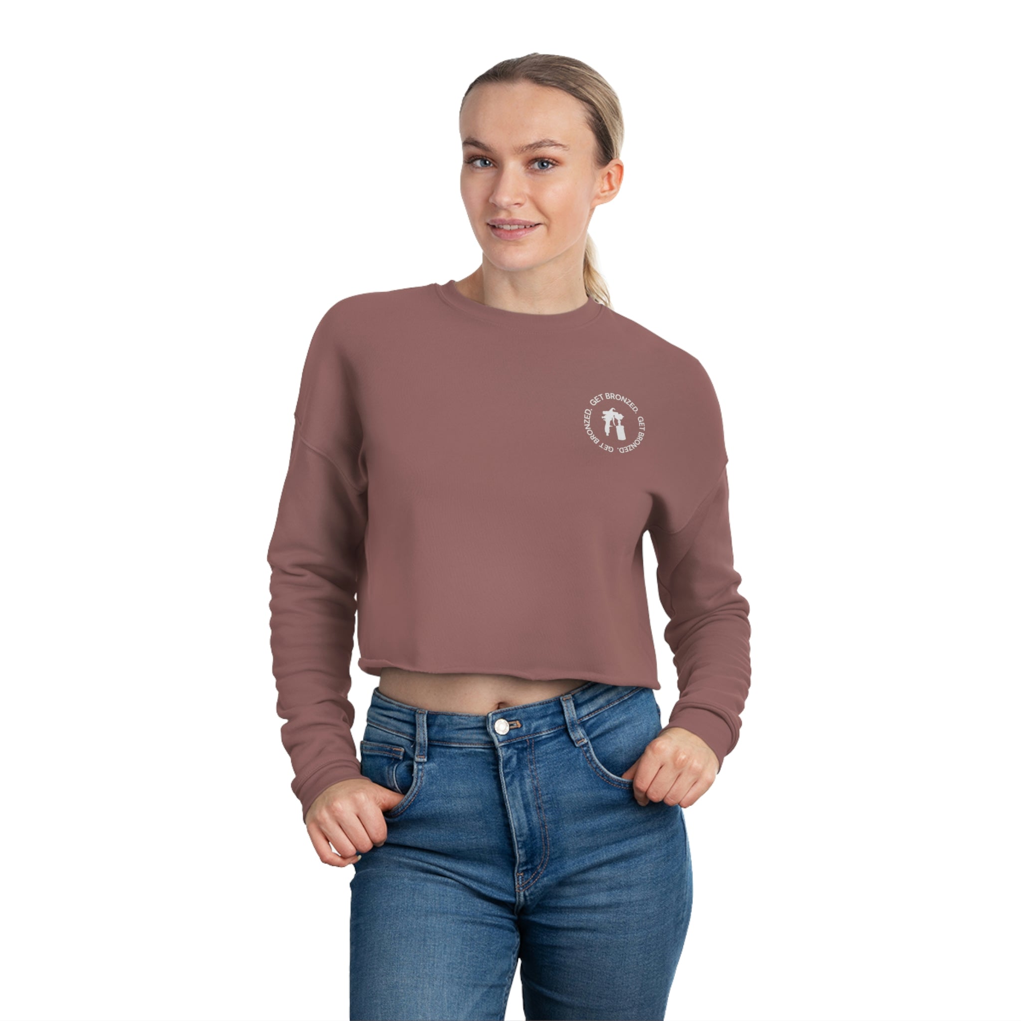 Crop Sweatshirt | Get Bronzed