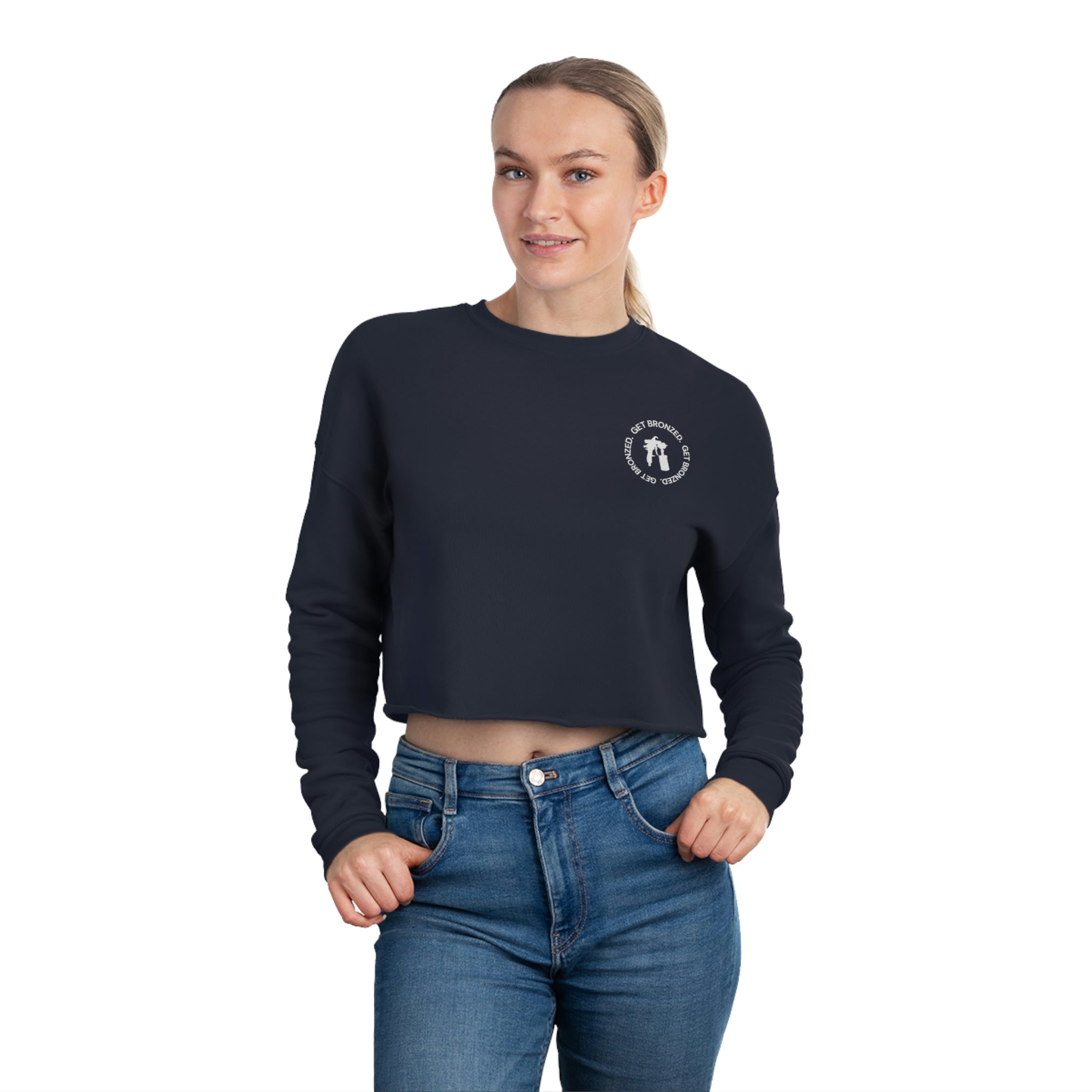 Crop Sweatshirt | Get Bronzed